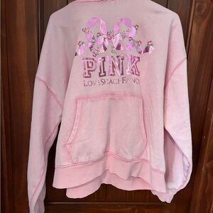 LoveShackFancy Pink Hoodie